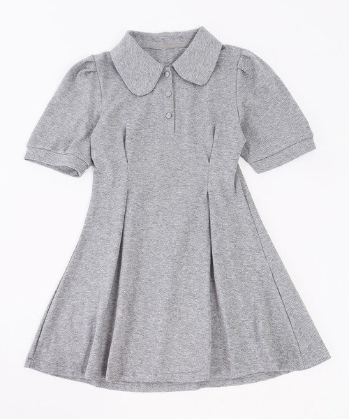 WC（ダブル シー）の「ウエストタックフレアワンピース（ワンピース・レディース・ブラック/グレー・FREE）」の14枚目の写真