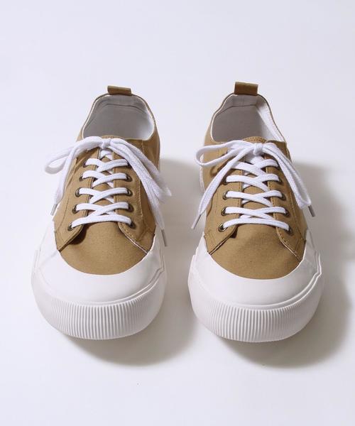 coen（コーエン）の「マッドガードスニーカー（スニーカー・メンズ・ホワイト/ブラウン/オリーブ・MEDIUM/SMALL/LARGE）」の11枚目の写真