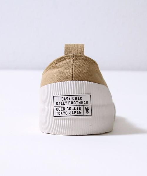 coen（コーエン）の「マッドガードスニーカー（スニーカー・メンズ・ホワイト/ブラウン/オリーブ・MEDIUM/SMALL/LARGE）」の12枚目の写真