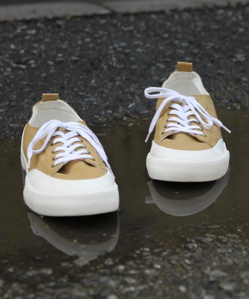 coen（コーエン）の「マッドガードスニーカー（スニーカー・メンズ・ホワイト/ブラウン/オリーブ・MEDIUM/SMALL/LARGE）」の15枚目の写真