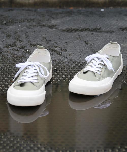 coen（コーエン）の「マッドガードスニーカー（スニーカー・メンズ・ホワイト/ブラウン/オリーブ・MEDIUM/SMALL/LARGE）」の16枚目の写真