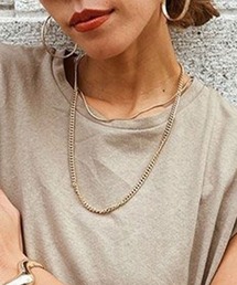 emouv by est ダブルチェーンネックレス