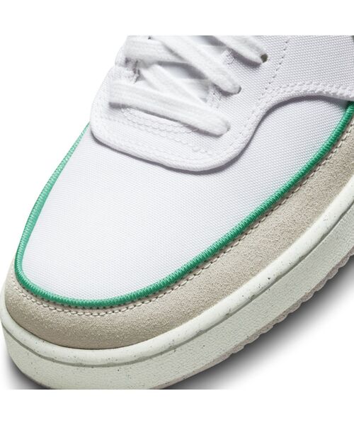 NIKE(ナイキ)の「ナイキ コート ビジョン LOW キャンバス ウィメンズシューズ / Nike Court Vision Low Canvas Women's Shoes(スニーカー・レディース・ホワイト・23/24/25/26/25.5/26.5/24.5/23.5/22.5)」の7枚目の写真