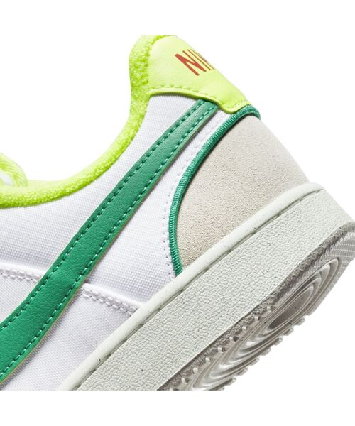 NIKE(ナイキ)の「ナイキ コート ビジョン LOW キャンバス ウィメンズシューズ / Nike Court Vision Low Canvas Women's Shoes(スニーカー・レディース・ホワイト・23/24/25/26/25.5/26.5/24.5/23.5/22.5)」の8枚目の写真