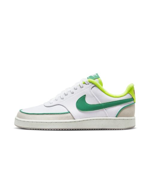 NIKE(ナイキ)の「ナイキ コート ビジョン LOW キャンバス ウィメンズシューズ / Nike Court Vision Low Canvas Women's Shoes(スニーカー・レディース・ホワイト・23/24/25/26/25.5/26.5/24.5/23.5/22.5)」の15枚目の写真
