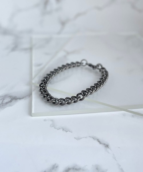 BROTHERHOOD（ブラザーフッド）の「【BROTHERHOOD】ボリュームチェーンブレスレット（ブレスレット・メンズ・ブラック/シルバー/ゴールド・FREE）」の7枚目の写真