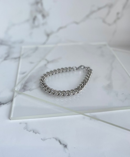 BROTHERHOOD（ブラザーフッド）の「【BROTHERHOOD】ボリュームチェーンブレスレット（ブレスレット・メンズ・ブラック/シルバー/ゴールド・FREE）」の5枚目の写真