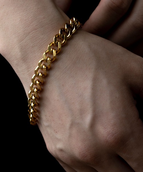 BROTHERHOOD（ブラザーフッド）の「【BROTHERHOOD】ボリュームチェーンブレスレット（ブレスレット・メンズ・ブラック/シルバー/ゴールド・FREE）」の20枚目の写真