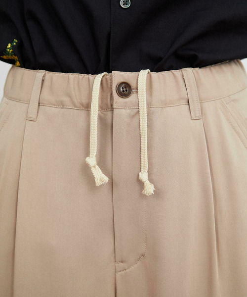 FRAPBOIS（フラボア）の「バルブ パンツ（その他パンツ・レディース・ベージュ/ブラック・1/0）」の7枚目の写真