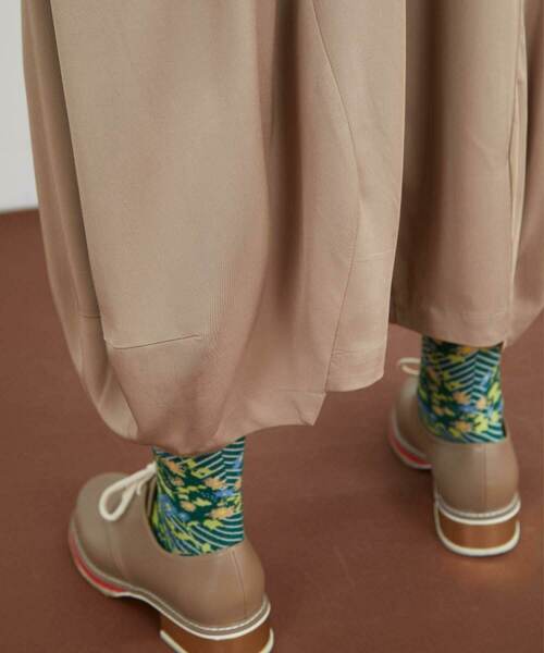 FRAPBOIS（フラボア）の「バルブ パンツ（その他パンツ・レディース・ベージュ/ブラック・1/0）」の16枚目の写真