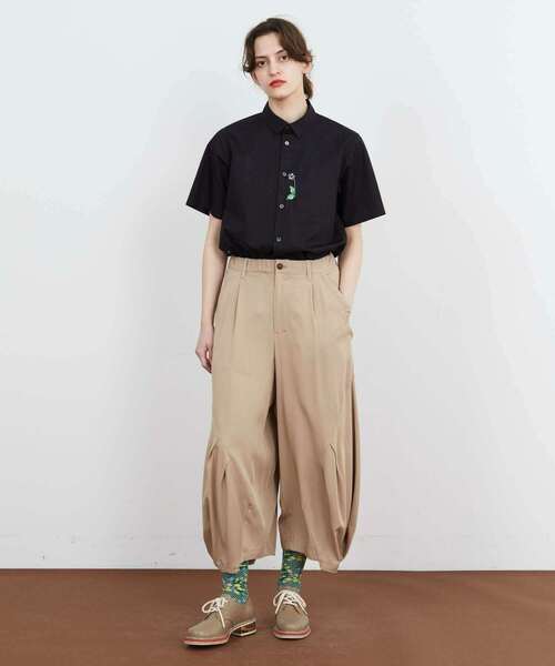 FRAPBOIS（フラボア）の「バルブ パンツ（その他パンツ・レディース・ベージュ/ブラック・1/0）」の12枚目の写真