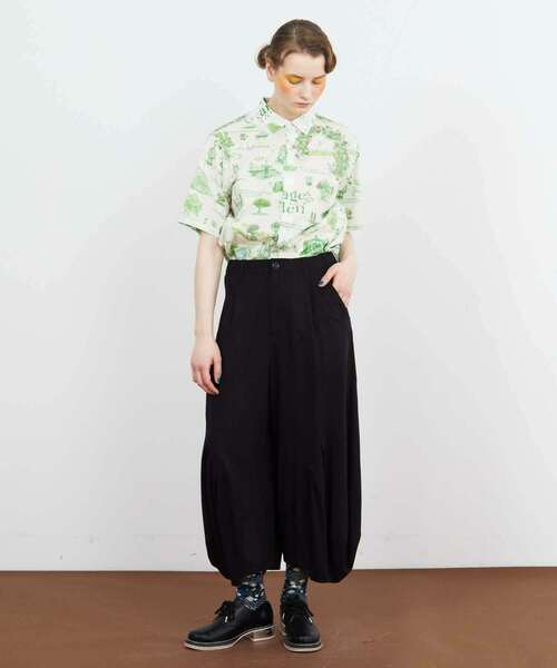 FRAPBOIS（フラボア）の「バルブ パンツ（その他パンツ・レディース・ベージュ/ブラック・1/0）」の10枚目の写真