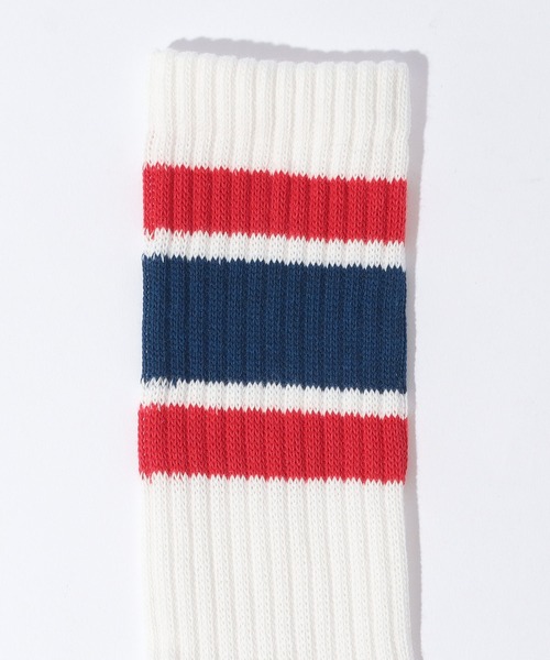 FRUIT OF THE LOOM（フルーツオブザルーム）の「C  アメリブラインクルー / クルー丈ソックス / 3足セット / ラインソックス / カジュアル（ソックス/靴下・レディース・マルチ・23cm～25cm）」の5枚目の写真