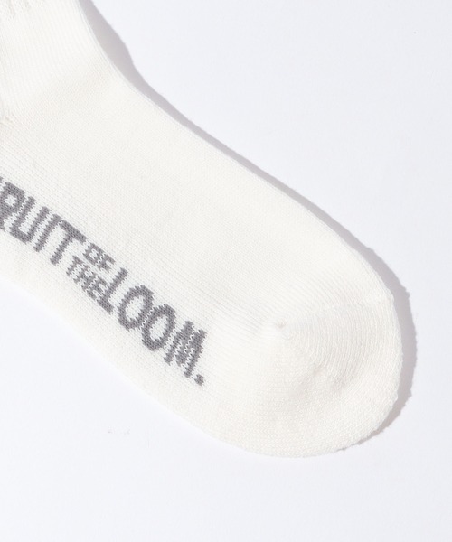 FRUIT OF THE LOOM（フルーツオブザルーム）の「C  アメリブラインクルー / クルー丈ソックス / 3足セット / ラインソックス / カジュアル（ソックス/靴下・レディース・マルチ・23cm～25cm）」の6枚目の写真