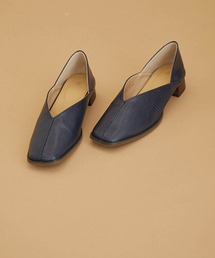 ROPE' PICNIC | スクエアトゥセンターシーム甲深バブーシュ(パンプス)