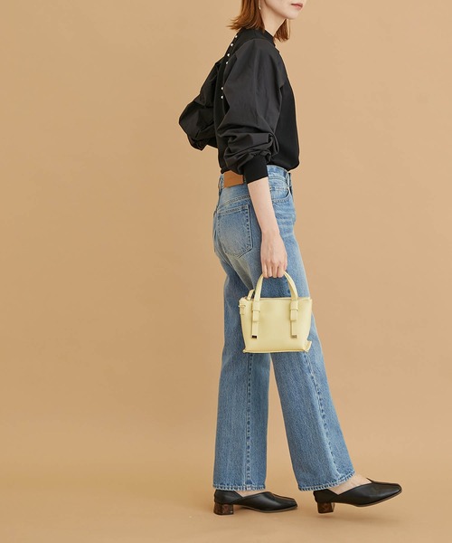 ROPE' PICNIC(ロペピクニック)の「スクエアトゥセンターシーム甲深バブーシュ(パンプス・レディース・ブラック/キナリ/ブラウン/ネイビー・23.0cm/23.5cm/24.0cm/24.5cm/25.0cm)」の15枚目の写真