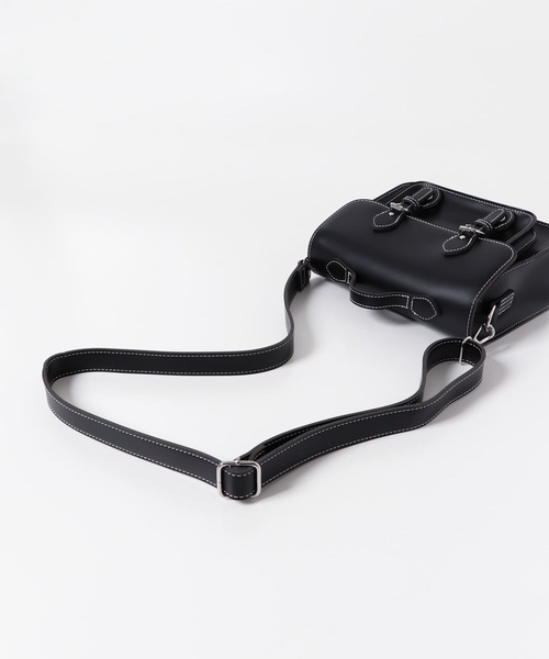 SENSE OF PLACE by URBAN RESEARCH（センスオブプレイスバイアーバンリサーチ）の「『ユニセックス』サッチェルショルダーバッグ（ショルダーバッグ・メンズ・ブラック/ブラック系その他・ONE）」の12枚目の写真