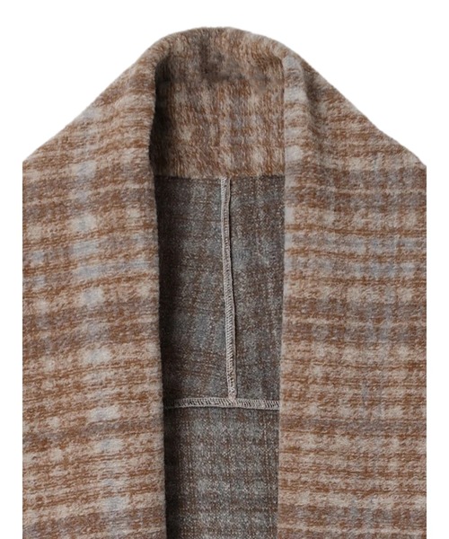 CRAFT STANDARD BOUTIQUE(クラフトスタンダードブティック)の「ニュアンスVネックコーディガン *◆(その他アウター・レディース・チェック/ベージュ系その他・FREE)」の13枚目の写真