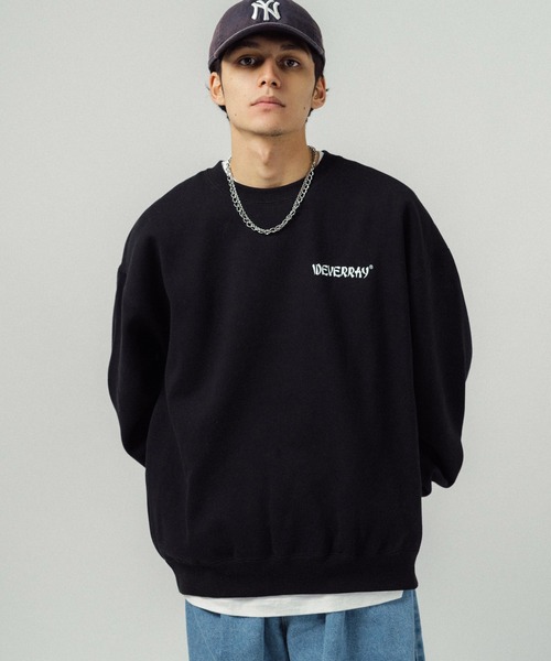 Ressaca(レサーカ)の「オーバーサイズ バックプリント クルーネックスウェット(スウェット・メンズ・グレー系その他/ブラック/グレー/ブルー/ブラック系その他/ネイビー・L/M/XL)」の13枚目の写真