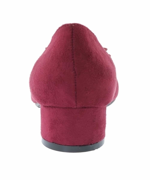 a.v.v（アーヴェヴェ）の「チャンキーヒールリボンバレエパンプス（パンプス・レディース・ベージュ/ブラック/ボルドー・24.5/22.5/23.5）」の8枚目の写真