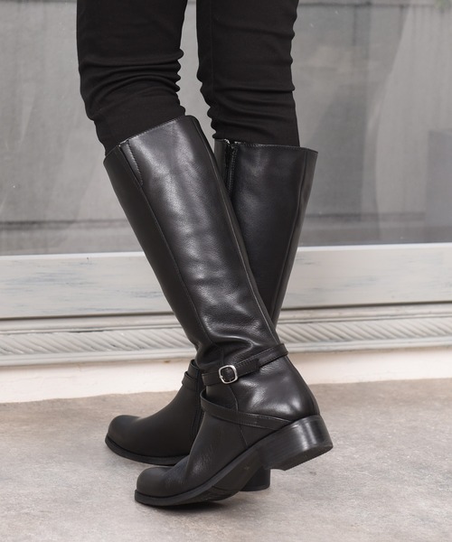 ALPHA CUBIC（アルファーキュビック）の「【撥水加工】リアルレザー 細