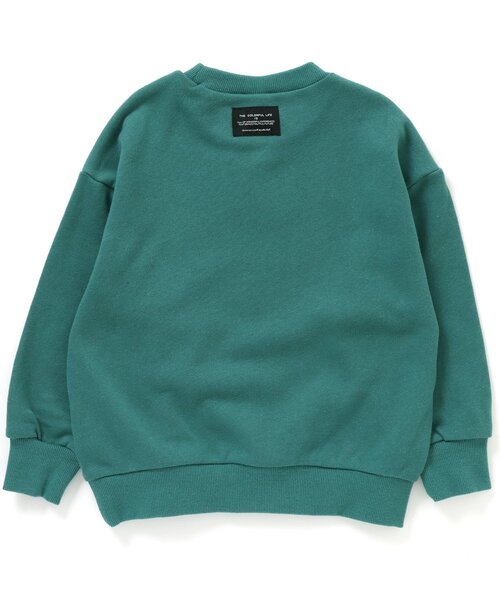 BREEZE（ブリーズ）の「【裏毛】恐竜VSトレーナー（スウェット・キッズ・グリーン/イエロー/オレンジ/ブルー/ブラック/パープル/グレー/ブラウン・100/110/120/130/140/90/80）」の15枚目の写真