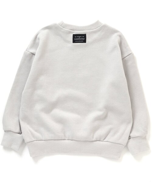 BREEZE（ブリーズ）の「【裏毛】恐竜VSトレーナー（スウェット・キッズ・グリーン/イエロー/オレンジ/ブルー/ブラック/パープル/グレー/ブラウン・100/110/120/130/140/90/80）」の9枚目の写真