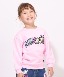 Disney（ディズニー）の「親子お揃い ディズニートレーナー 総柄ワッペン 7078K（スウェット）」