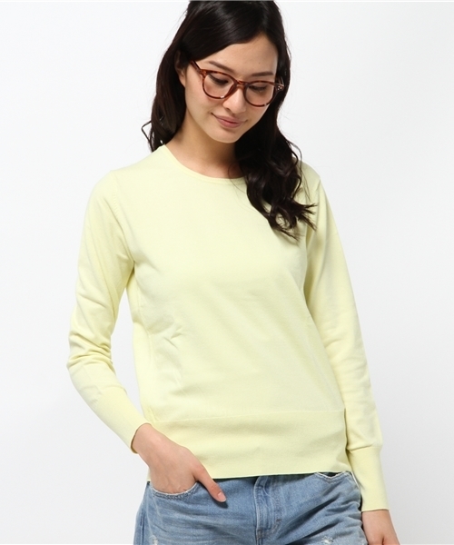 La TOTALITE（ラトータリテ）の「VISPO バックビジュープルオーバー。（ニット/セーター・レディース・ブラック/サックスブルー/イエロー・FREE）」の3枚目の写真