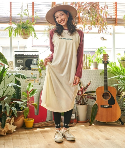 anap mimpi（アナップミンピ）の「裾メロウフラワー刺繍リブレギンス（レギンス/スパッツ・レディース・ブラック/グレー・FREE）」の7枚目の写真