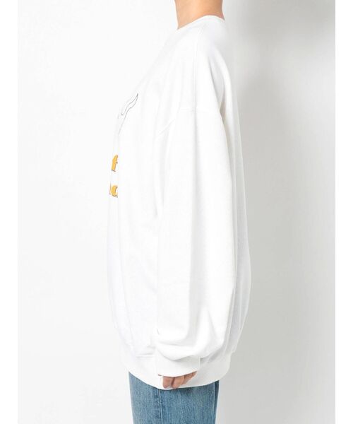 jouetie（ジュエティ）の「ファイヤーグラフィックルーズプルオーバー（Tシャツ/カットソー・レディース・ブラック/オフホワイト/パープル・MEDIUM）」の5枚目の写真