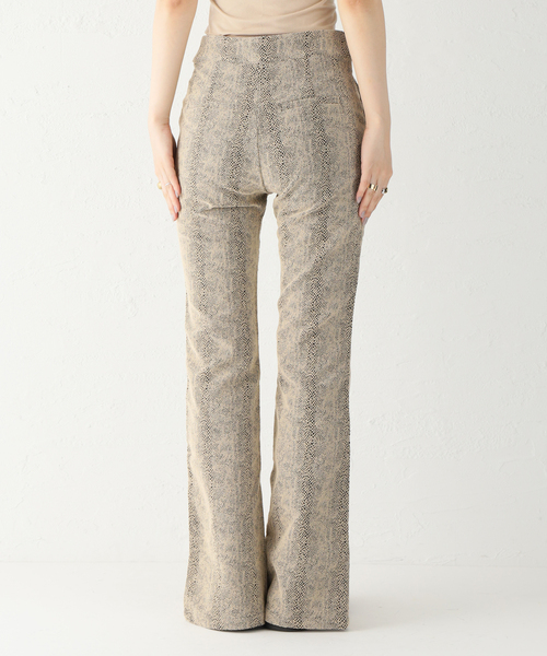 GHOSPELL(ゴスペル)の「【GHOSPELL/ゴスペル】 Rayne Split Hem Trousers:パンツ(その他パンツ・レディース・ブラウン・SMALL/X-SMALL)」の6枚目の写真