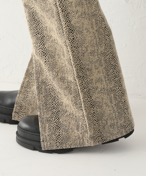 GHOSPELL(ゴスペル)の「【GHOSPELL/ゴスペル】 Rayne Split Hem Trousers:パンツ(その他パンツ・レディース・ブラウン・SMALL/X-SMALL)」の14枚目の写真
