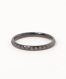 【金属アレルギー対応】 2.6mm ピラミッドリング【W】【it】【MA-001】