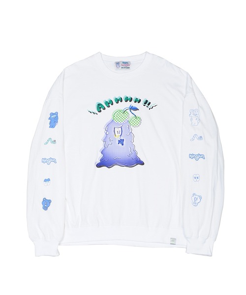 LAND by MILKBOY(ランドバイミルクボーイ)の「KJ CHERRY MONSTER L.S. TEE(Tシャツ/カットソー・レディース・B/A・FREE)」の2枚目の写真