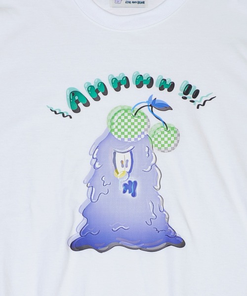 LAND by MILKBOY(ランドバイミルクボーイ)の「KJ CHERRY MONSTER L.S. TEE(Tシャツ/カットソー・レディース・B/A・FREE)」の4枚目の写真