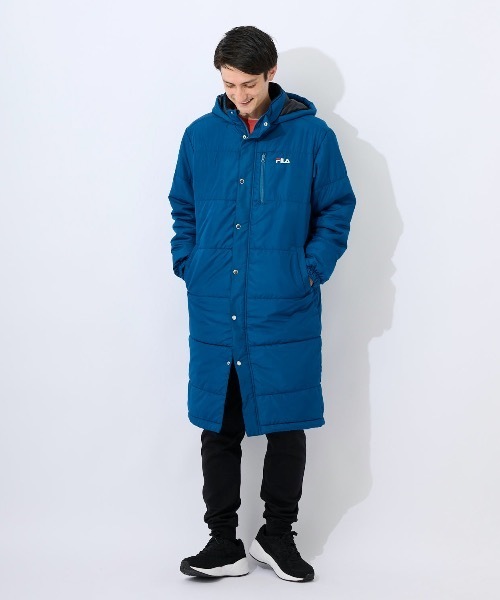 FILA（フィラ）の「【FILA:フィラ】ベンチコート ユニセックス ロング