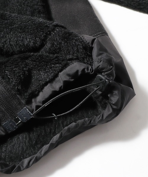 and wander（アンドワンダー）の「and wander/アンドワンダー high loft fleece jacket フリースジャケット ボアジャケット（ブルゾン・メンズ・オリーブ/ブラック・M/L/XL）」の15枚目の写真