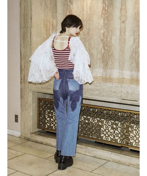 jouetie（ジュエティ）の「ウエスタンデニムパンツ（デニムパンツ・レディース・ブルー/ブラック・SMALL/MEDIUM）」の22枚目の写真