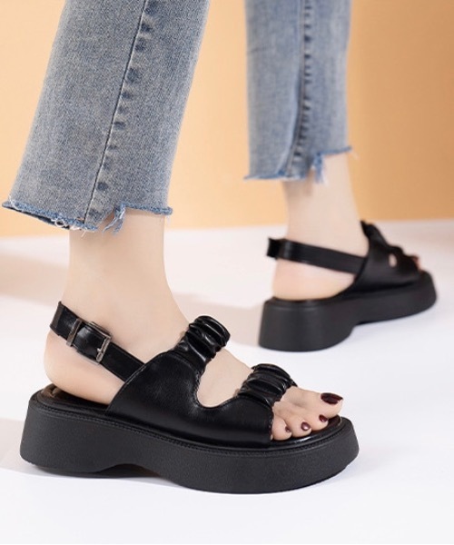 Burner(バーナー)の「【OKUOKU 0909】レトロ サンダル oku-shoes-690434128527-25(サンダル・レディース・B/C/A・38/36/40)」の2枚目の写真