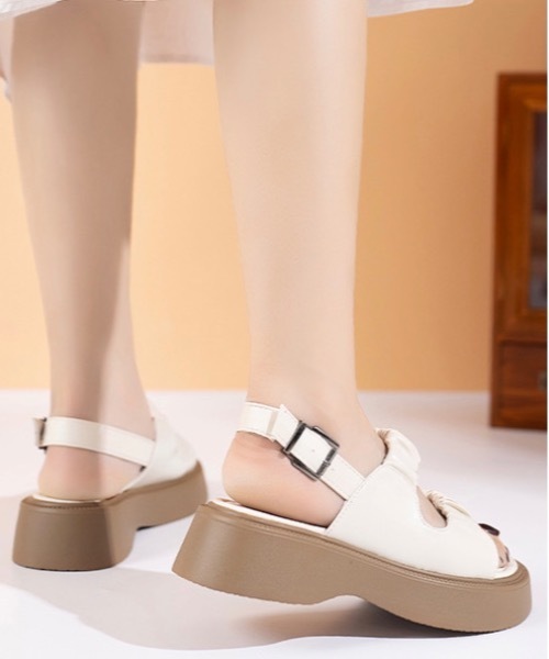 Burner(バーナー)の「【OKUOKU 0909】レトロ サンダル oku-shoes-690434128527-25(サンダル・レディース・B/C/A・38/36/40)」の9枚目の写真