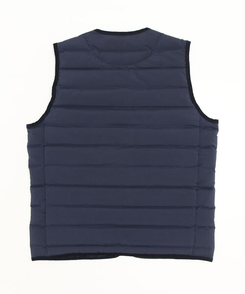 Vincent et Mireille(バンソンエミレイユ)の「Vincent et Mireille/バンソンエミレイユ STITCHLESS DOWN VEST ダウンベスト(ベスト・メンズ・ライトベージュ/ブラック/ネイビー/ダークベージュ・36/40/42)」の5枚目の写真
