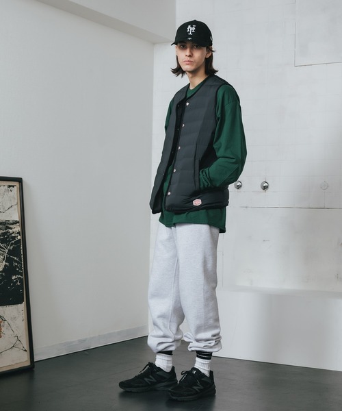 Vincent et Mireille(バンソンエミレイユ)の「Vincent et Mireille/バンソンエミレイユ STITCHLESS DOWN VEST ダウンベスト(ベスト・メンズ・ライトベージュ/ブラック/ネイビー/ダークベージュ・36/40/42)」の10枚目の写真