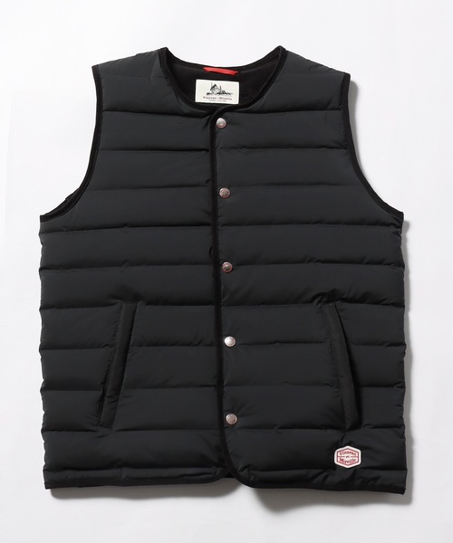 Vincent et Mireille(バンソンエミレイユ)の「Vincent et Mireille/バンソンエミレイユ STITCHLESS DOWN VEST ダウンベスト(ベスト・メンズ・ライトベージュ/ブラック/ネイビー/ダークベージュ・36/40/42)」の22枚目の写真