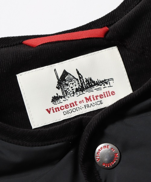 Vincent et Mireille(バンソンエミレイユ)の「Vincent et Mireille/バンソンエミレイユ STITCHLESS DOWN VEST ダウンベスト(ベスト・メンズ・ライトベージュ/ブラック/ネイビー/ダークベージュ・36/40/42)」の14枚目の写真