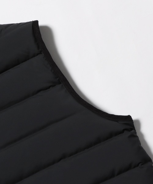 Vincent et Mireille(バンソンエミレイユ)の「Vincent et Mireille/バンソンエミレイユ STITCHLESS DOWN VEST ダウンベスト(ベスト・メンズ・ライトベージュ/ブラック/ネイビー/ダークベージュ・36/40/42)」の16枚目の写真