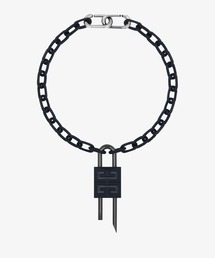 GIVENCHY | Lock necklace in enamelled metal(ネックレス)