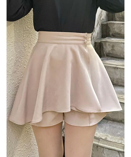 EATME（イートミー）の「2WAYペプラムショートパンツ（その他パンツ・レディース・その他1/ベージュ/ブラック・SMALL/MEDIUM）」の21枚目の写真