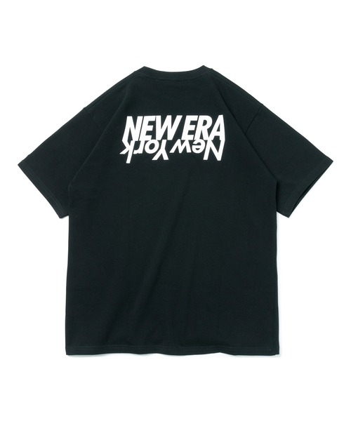 NEW ERA（ニューエラ）の「ニューエラ 半袖Tシャツ ミラーロゴ ヘビーウェイト（Tシャツ/カットソー・メンズ・ブラック/ブルー/ホワイト/ベージュ・L/M/XL/XXL/S）」の9枚目の写真
