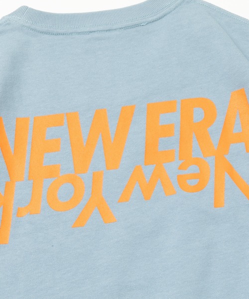 NEW ERA（ニューエラ）の「ニューエラ 半袖Tシャツ ミラーロゴ ヘビーウェイト（Tシャツ/カットソー・メンズ・ブラック/ブルー/ホワイト/ベージュ・L/M/XL/XXL/S）」の6枚目の写真